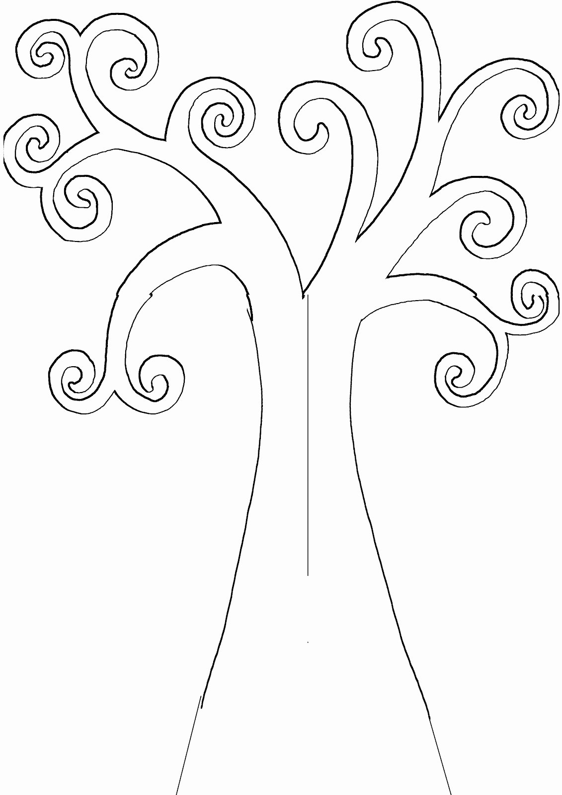 Free Printable Tree Template