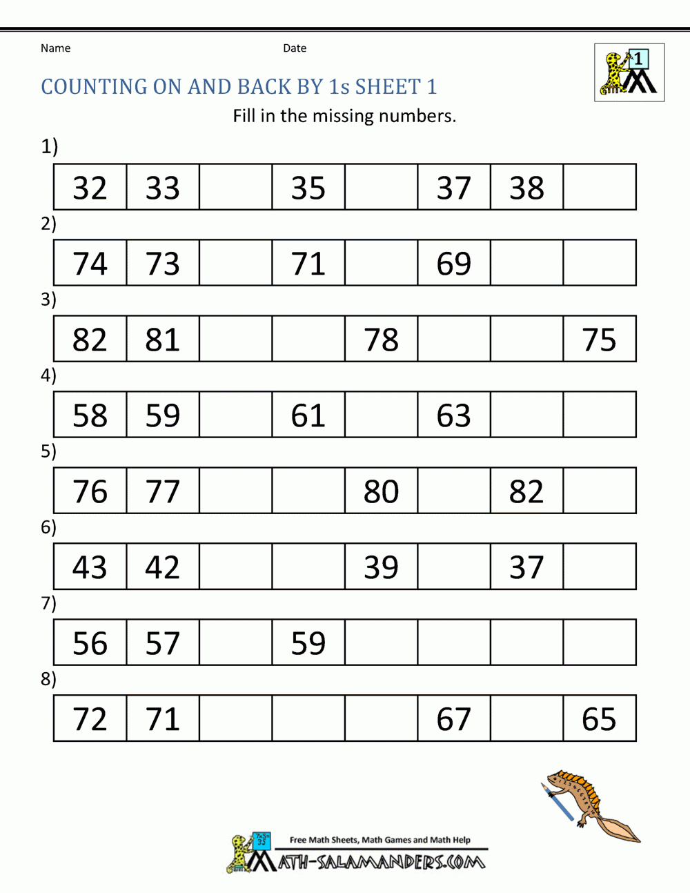Fun Math Worksheets For 1st Graders Practice Addition Worksheets Library