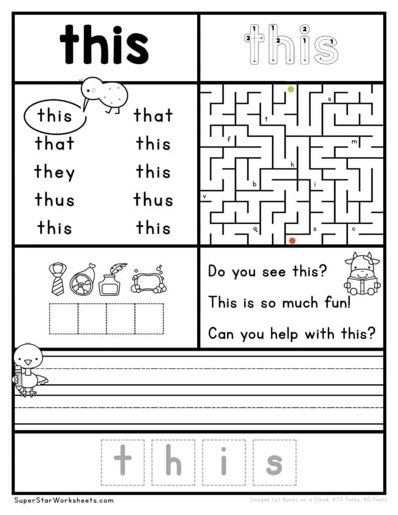 Fun Worksheets For Kindergarten Kindergarten Worksheets