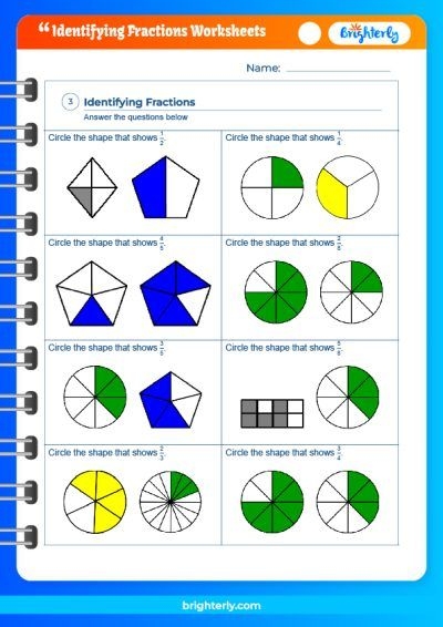 G2 Identify Fractions Worksheet Live Worksheets Worksheets Library