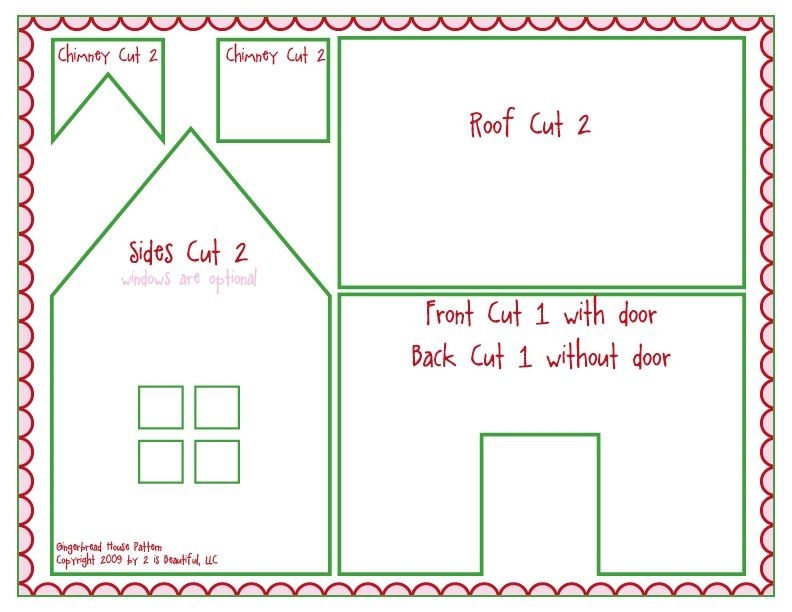 Gingerbread House Pattern