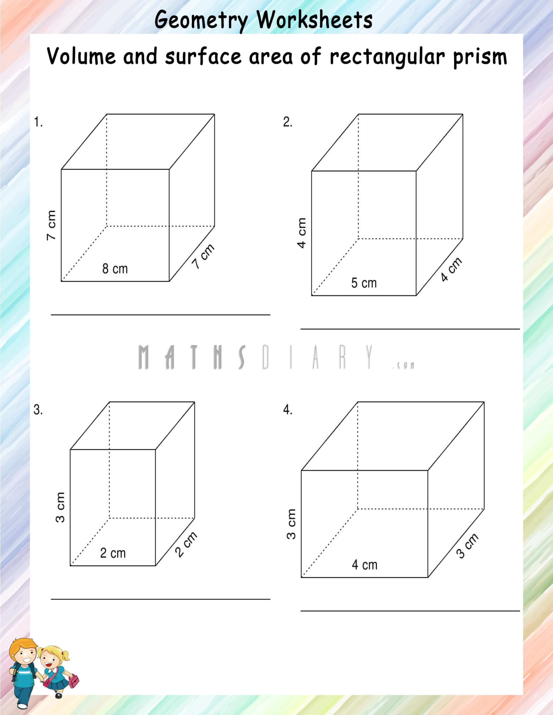 Grade 5 Volume Worksheets Free Printables Math Worksheets 