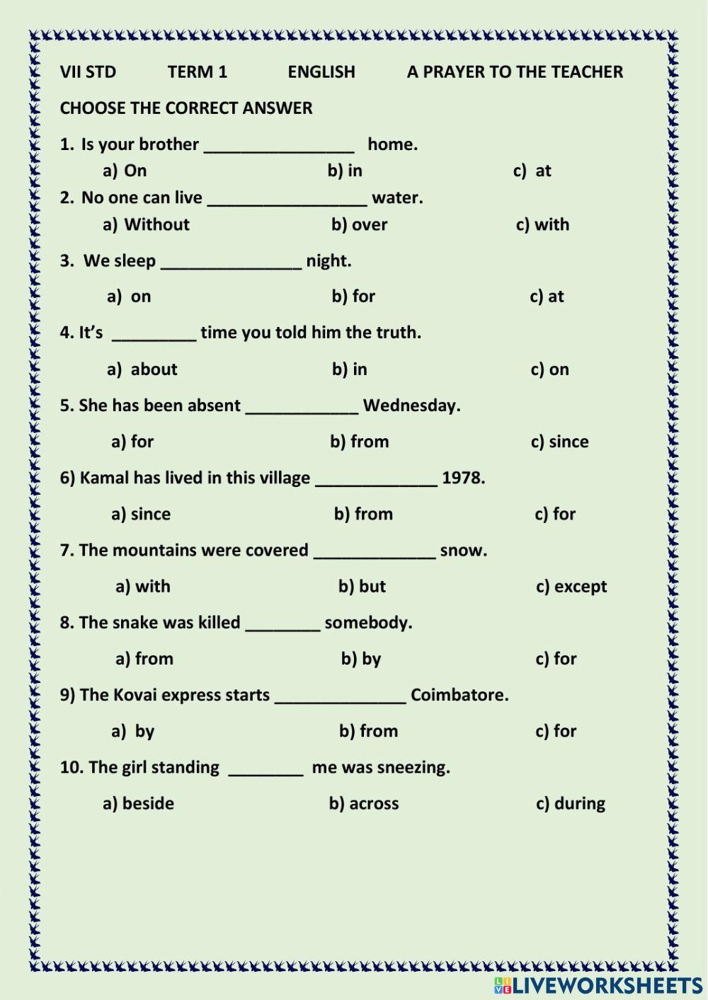 Grammar And Writing Worksheets K5 Learning Worksheets Library