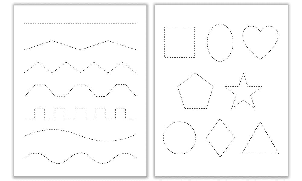 Halloween Cutting Worksheet Scissor Practice Toddler Etsy 