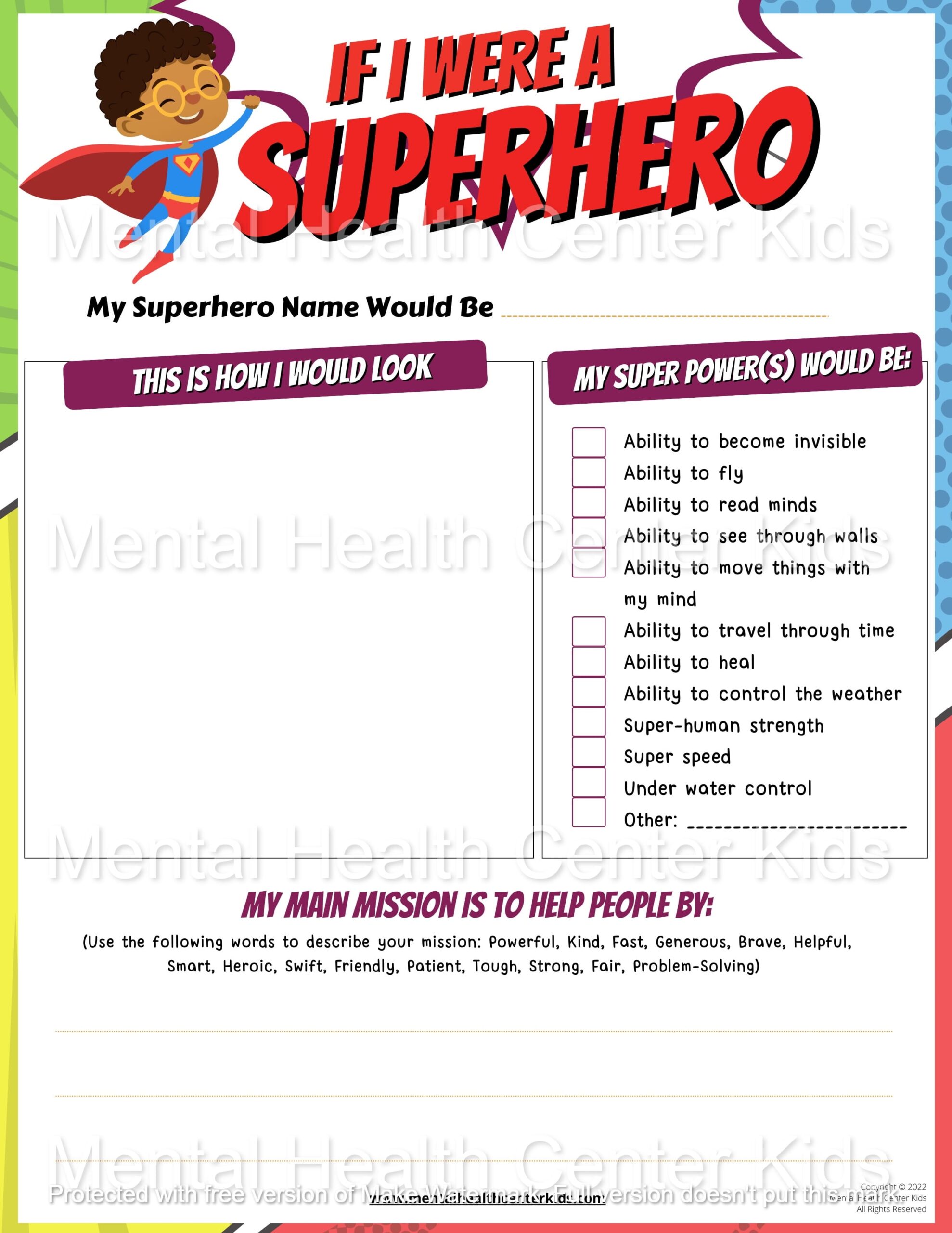Handwriting Practice Superhero One Beautiful Home Worksheets Library