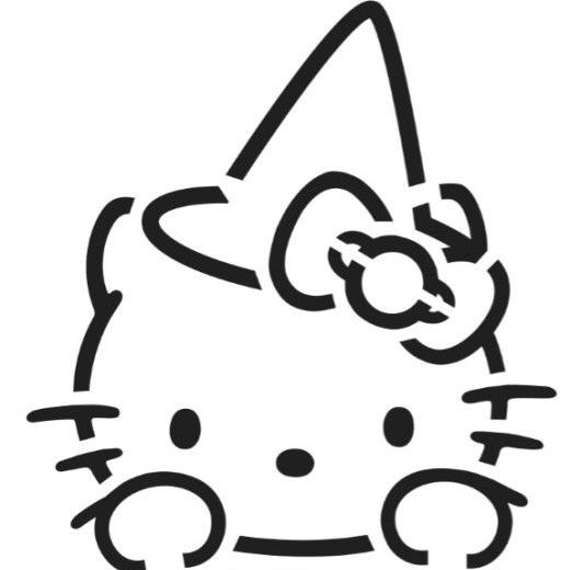 Hello Kitty Pumpkin Carving Templates Free Printable Printable 