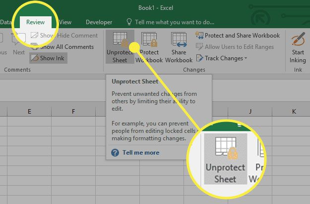 How To Protect Unprotect Excel Sheet Worksheets Library