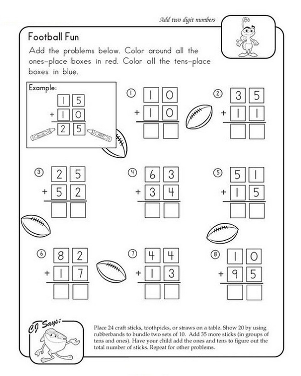 K5 Learning Math Worksheet