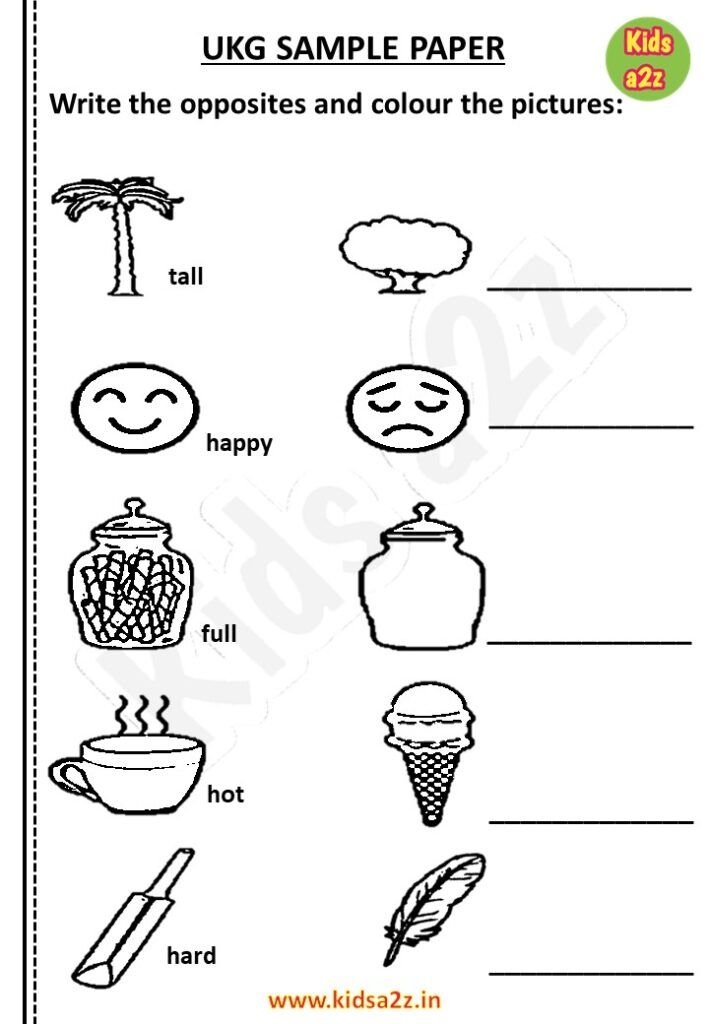 Kidsa2z in Worksheets For Kids Kids Worksheets Preschool 