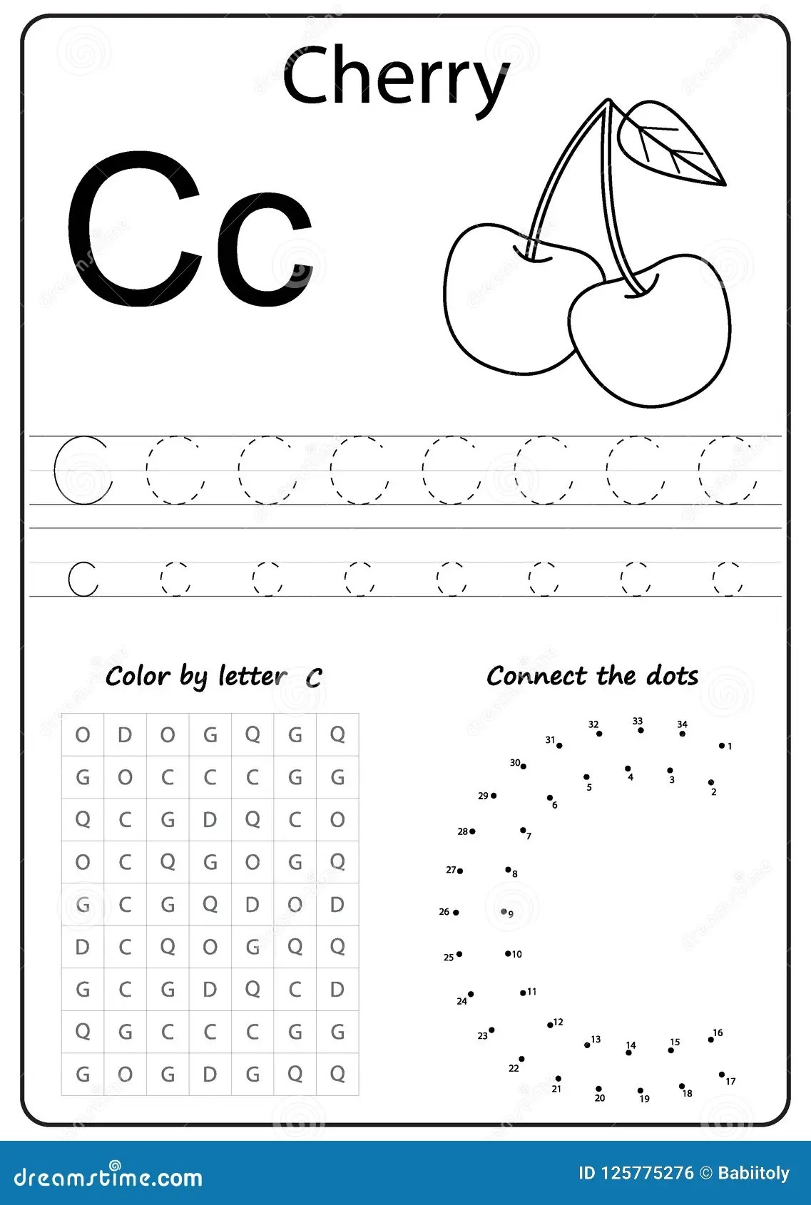 Kindergarten Letter C Worksheets LettersWorksheets