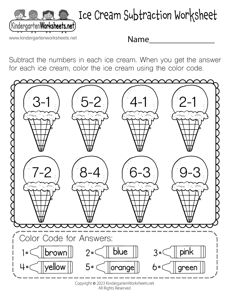 Kindergarten Math Worksheet Kindergarten
