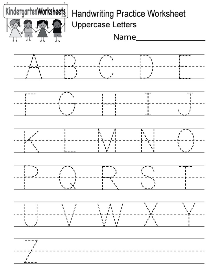 Kindergarten Worksheets Writing Printable Kindergarten Worksheets