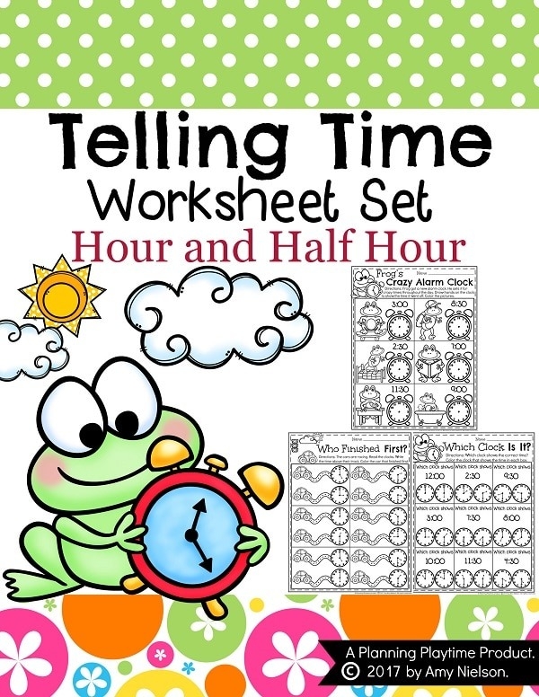 Learning Time Worksheets