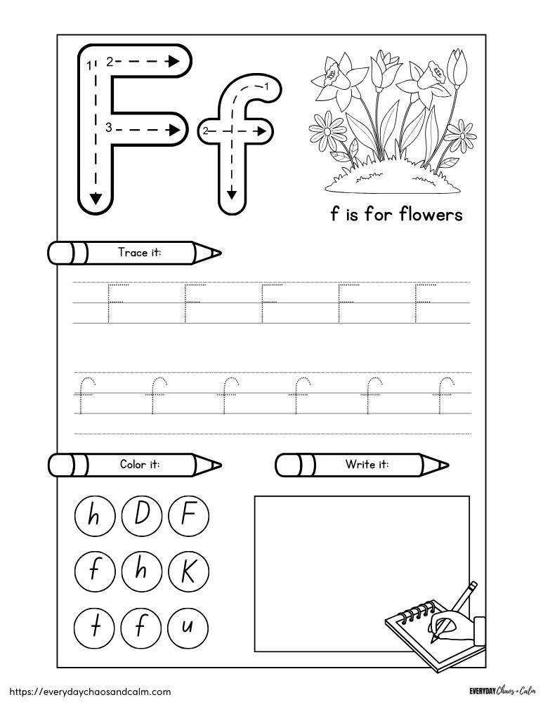 Letter F Worksheets Superstar Worksheets Worksheets Library
