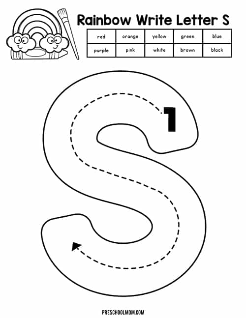 Letter S Preschool Printables Preschool Mom Worksheets Library