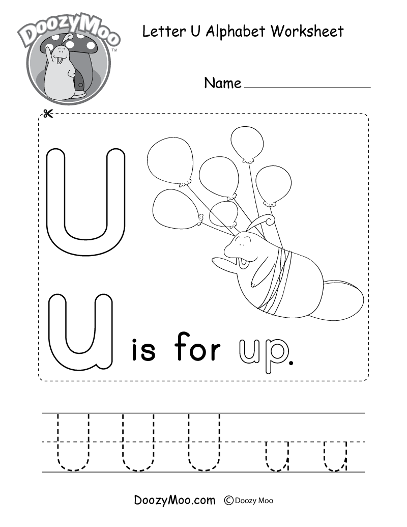 Letter T Alphabet Activity Worksheet Doozy Moo