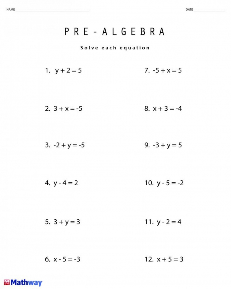 Math Worksheets For 8Th Graders Free Printable Printable Calendars AT 