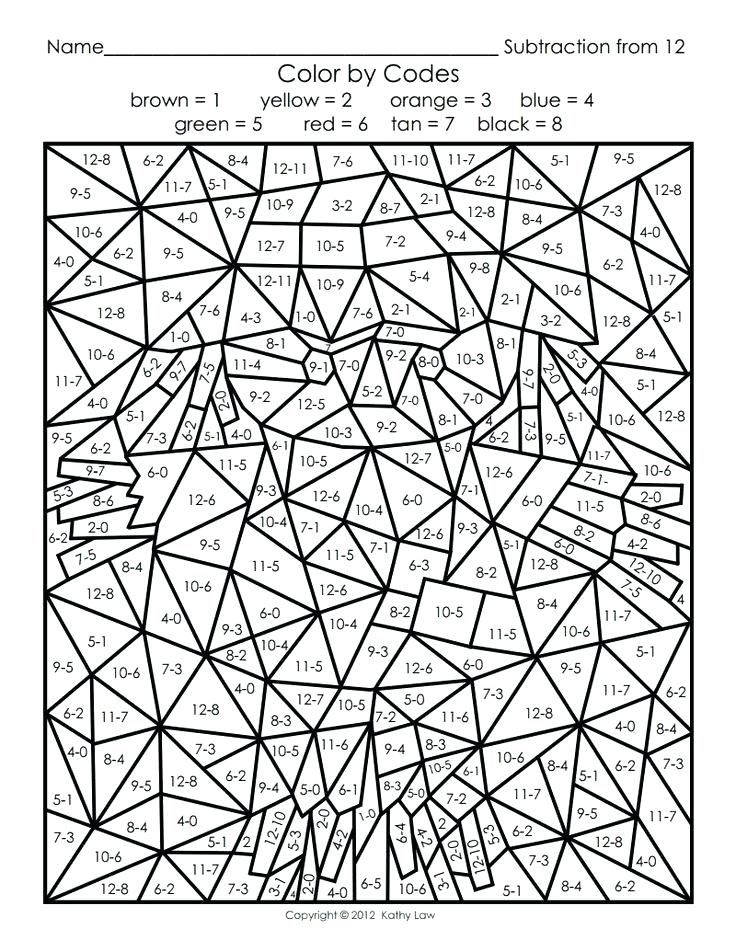 Maths Colouring Sheets Ks3