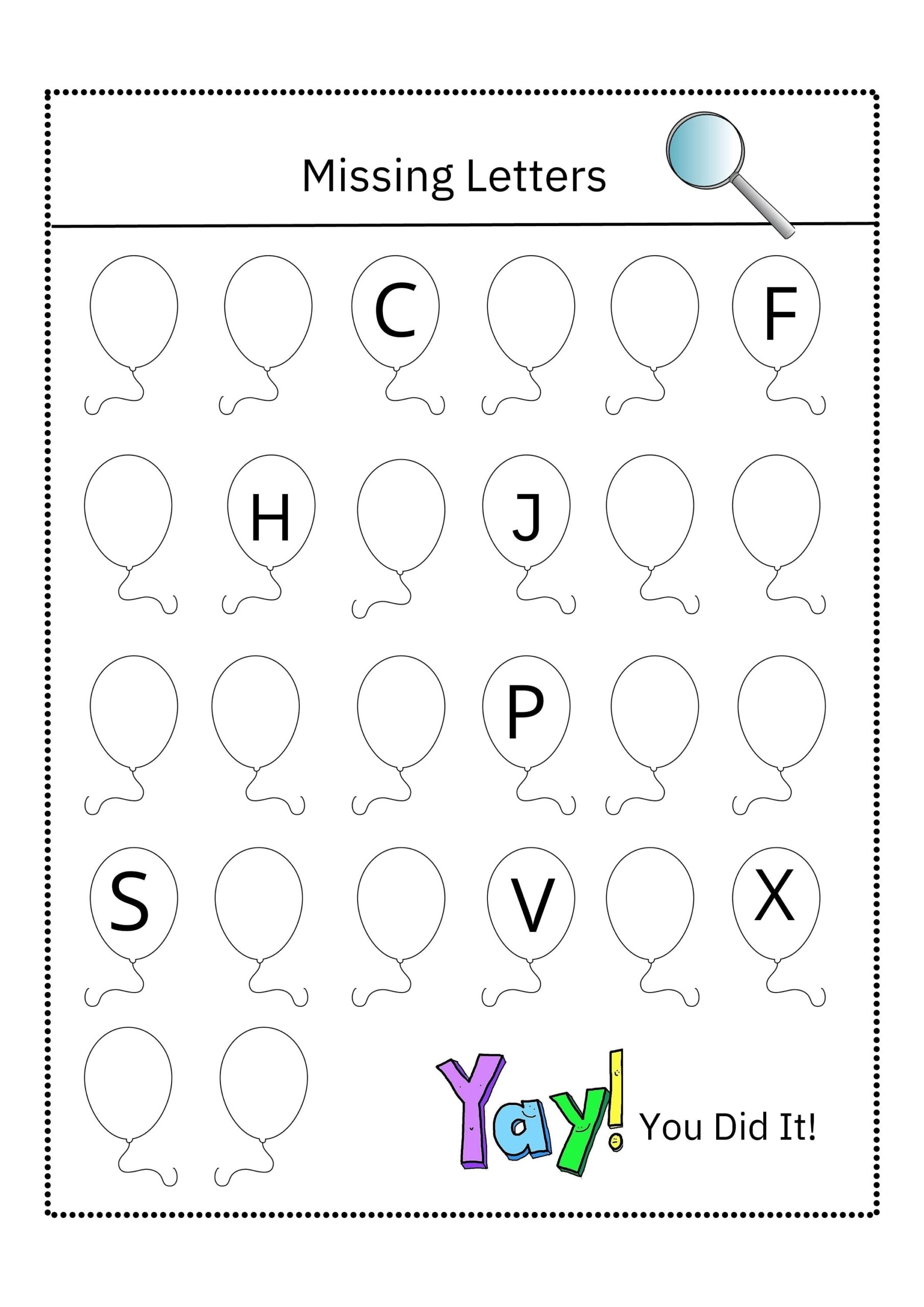 Missing Lowercase Letters Worksheets The Teaching Aunt Worksheets 