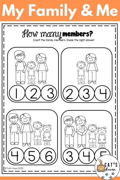 My Family Worksheet By Kleighm Ninja Plans Worksheets Library