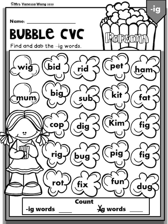 Phonics Worksheets For 1st Graders Online SplashLearn Worksheets 