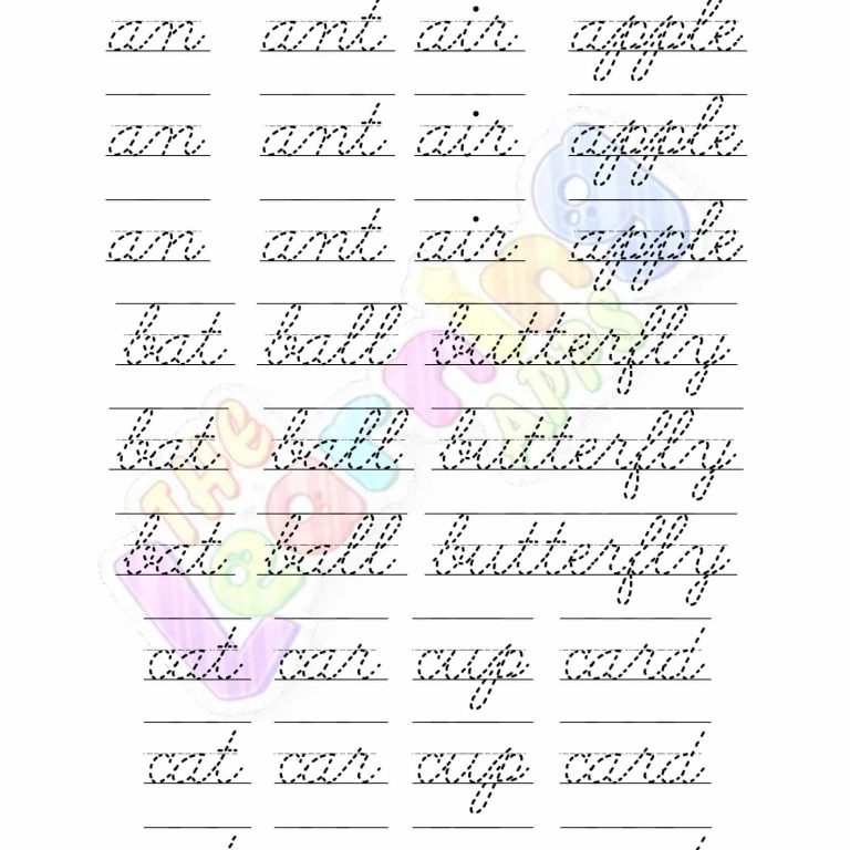 Printable Cursive Writing Practice Sheets Large Discount Hotelitalia de