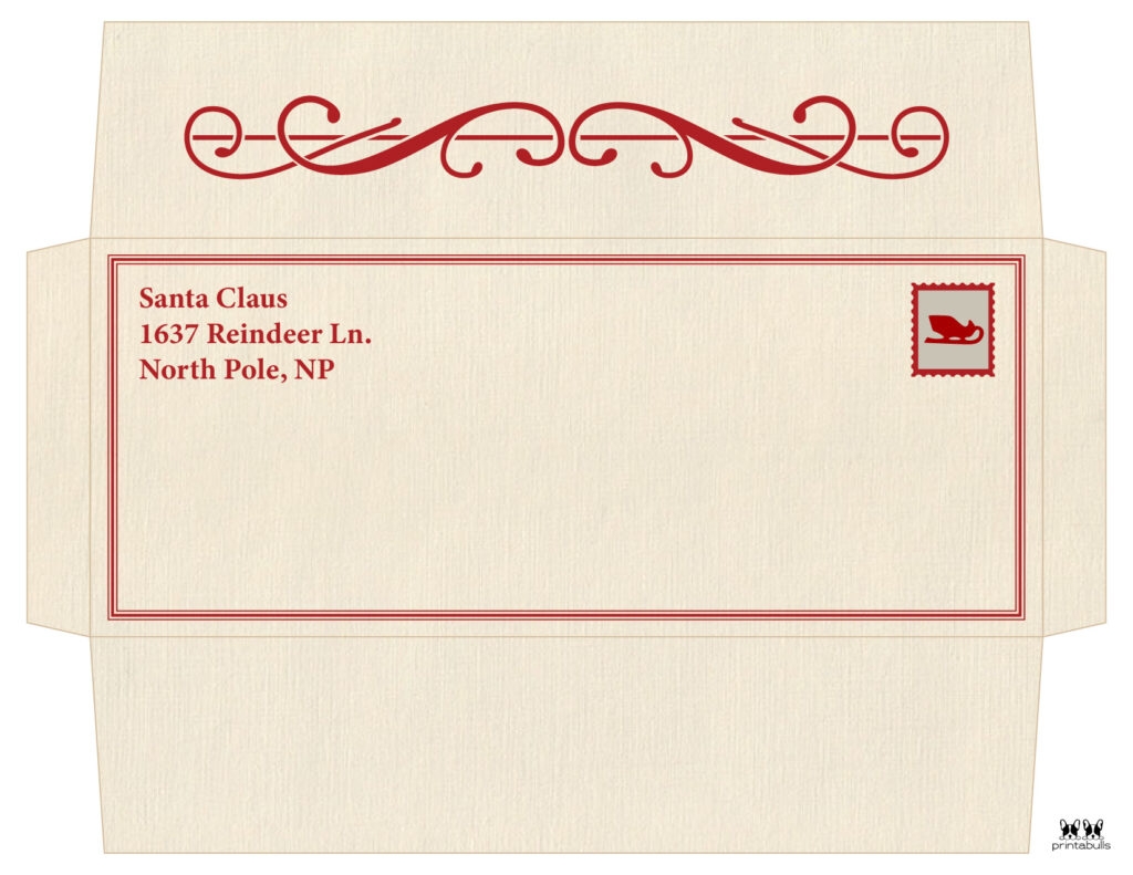 Printable Envelope Address Template Vendorero
