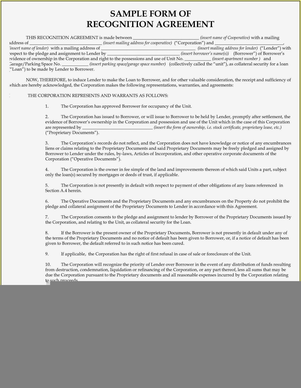 Printable Free Spanish Rental Agreement Template