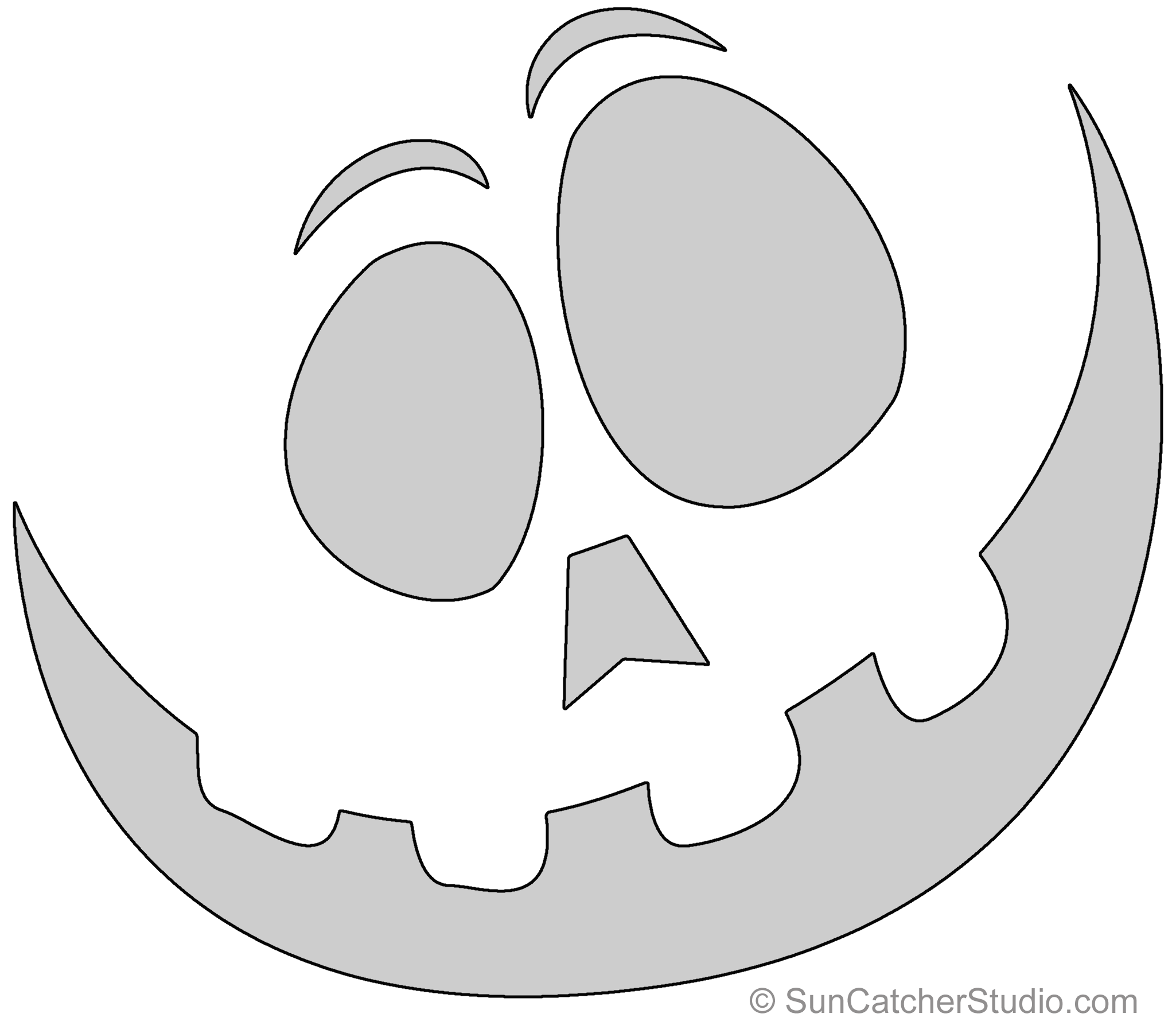 Printable Lighthouse Template For A Pumpkin Carving Social Media Template