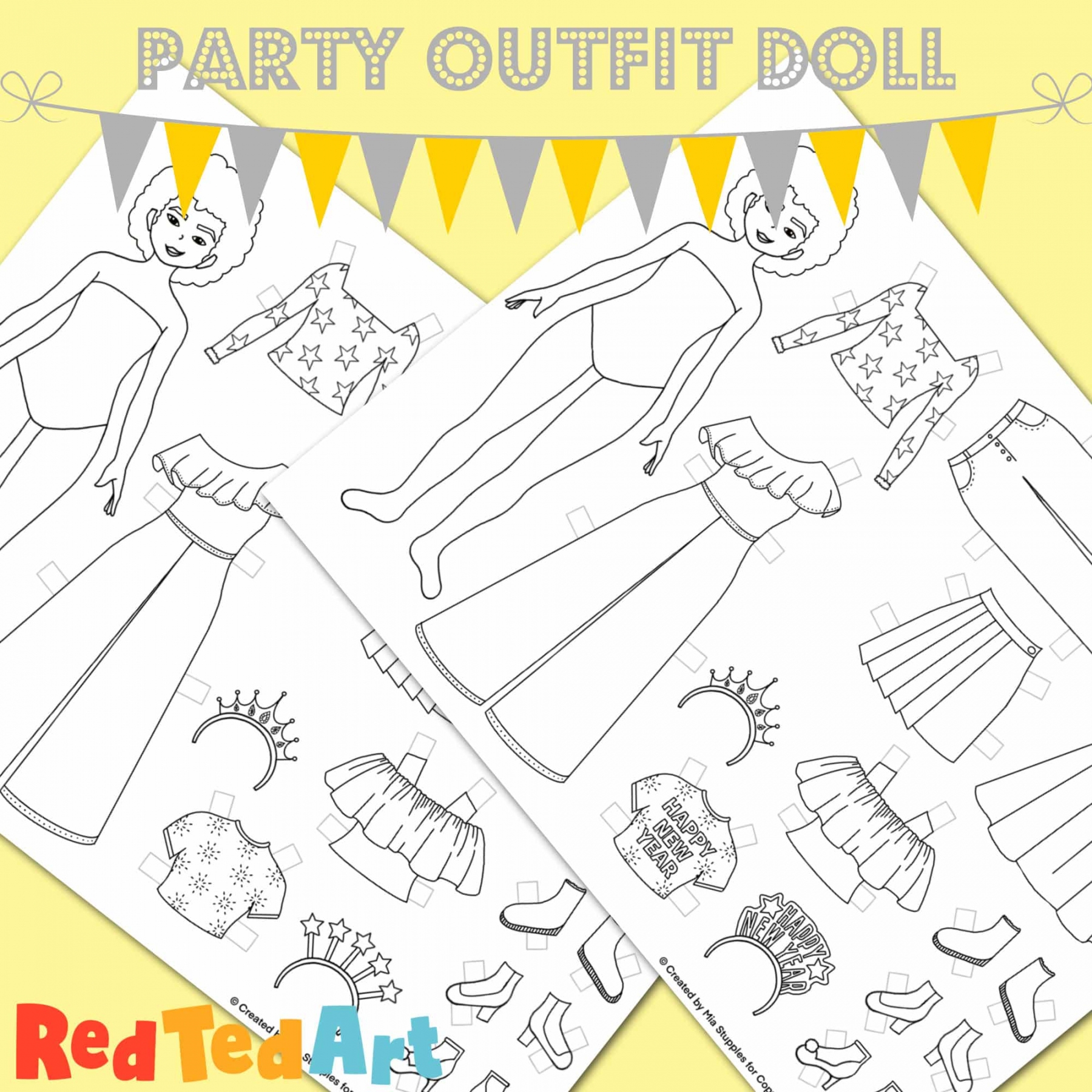 Printable Paper Doll Templates Free FREE Printable HQ