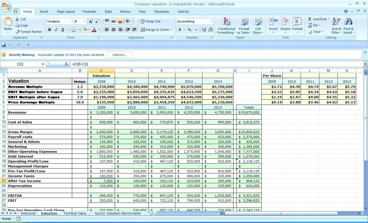 Profit Margin Excel Spreadsheet Template Db excel