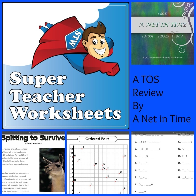 Review Super Teacher Worksheets Simple Living Creative Learning 