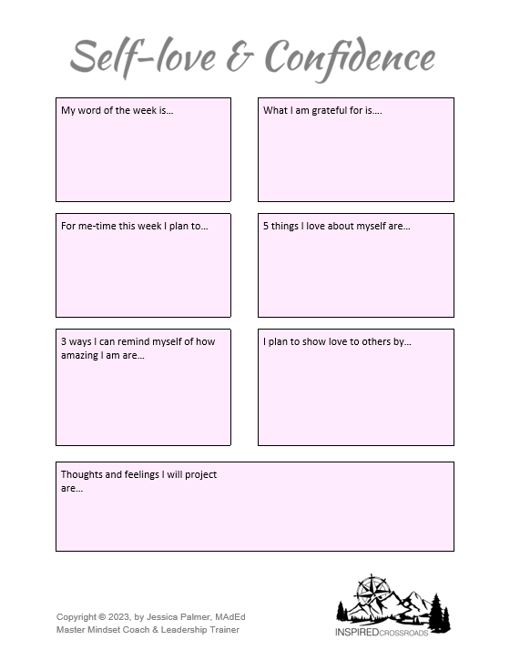 Self Love Workbook PRINTABLE Worksheets GUIDE For Loving Etsy 