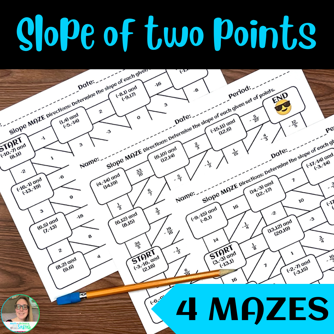 Slope Two Points Worksheet Live Worksheets Worksheets Library