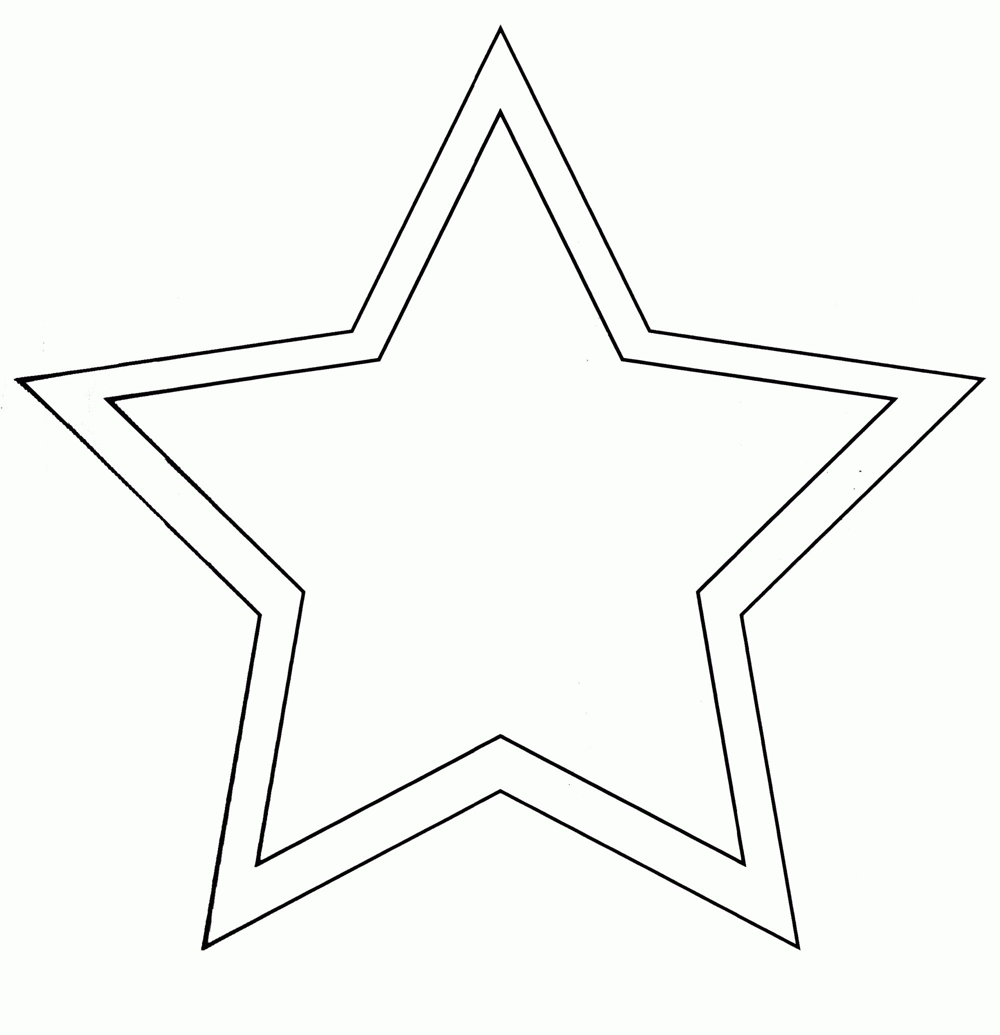 Small Star Template Printable Free Printable Templates