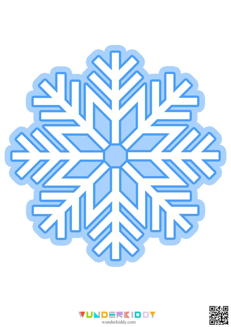 Snowflake Templates Print Free PDF Printable Snowflake Template
