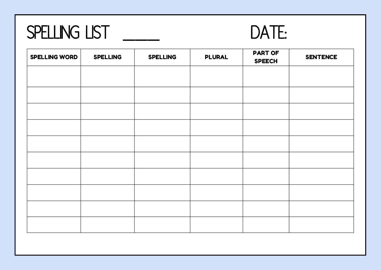 Spelling Worksheet Teacha Worksheets Library