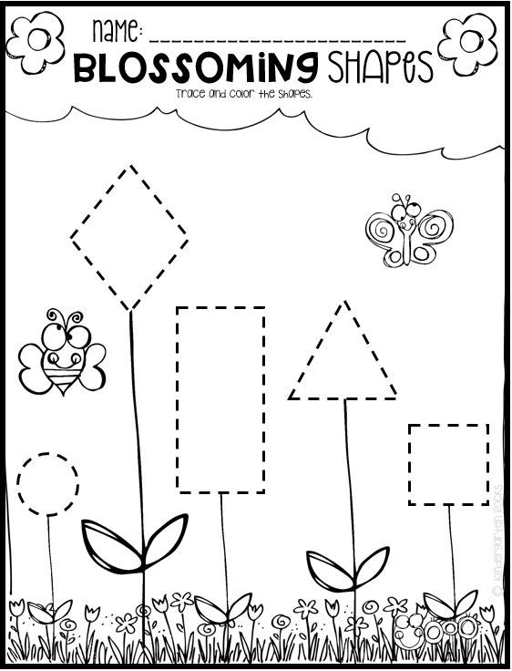 Spring Preschool Activities Worksheets