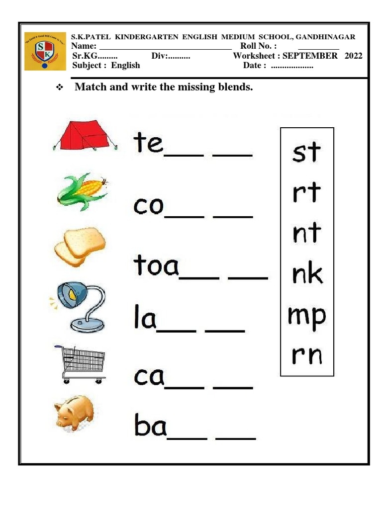 SR KG SEP WORKSHEET PDF Worksheets Library