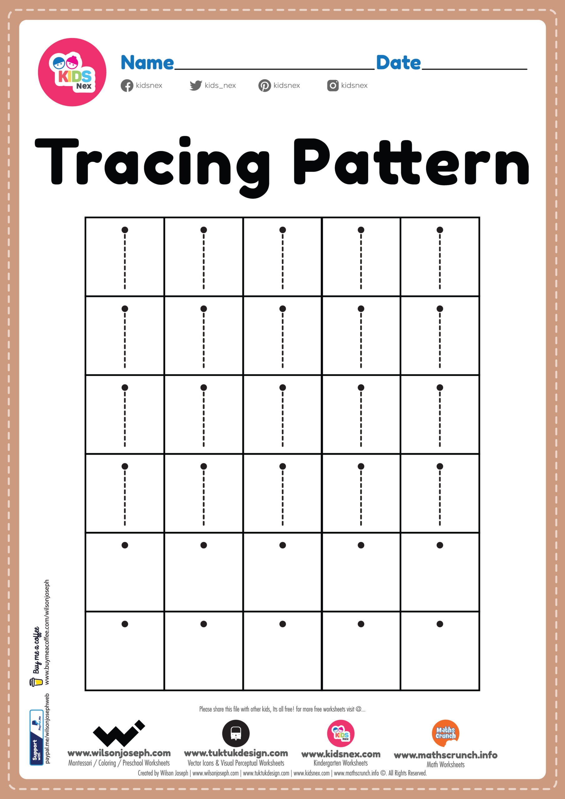 Standing Line Worksheet Free Printable Kids Nex