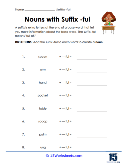 Suffix ful Worksheets 15 Worksheets Worksheets Library
