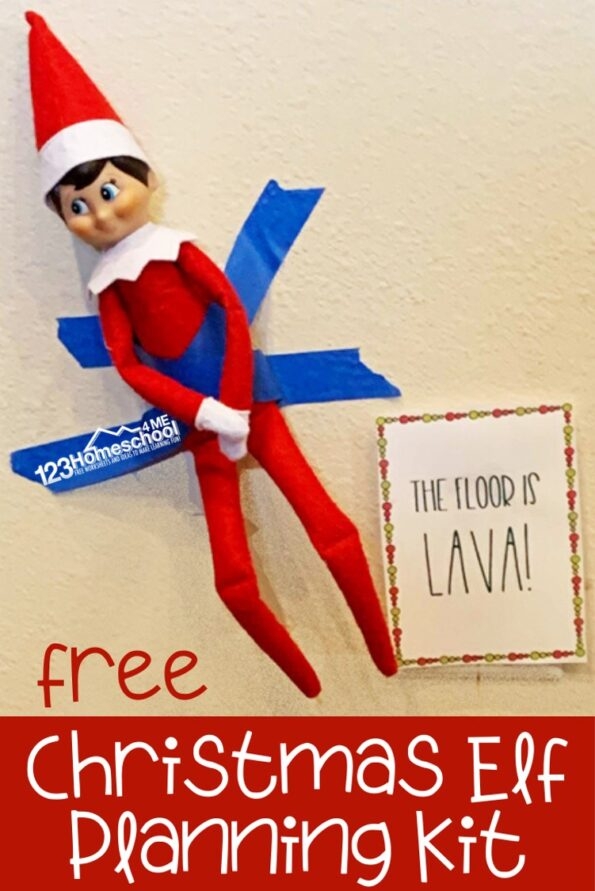Template Free Elf On The Shelf Printables The Kids Know He Is Watching 