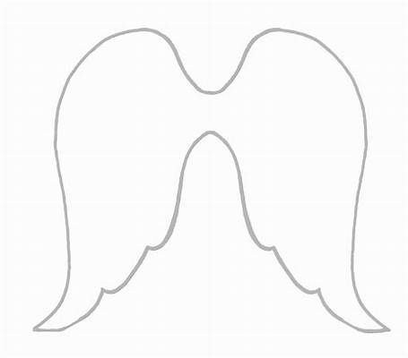 The Outline Of An Angel 39 s Wings