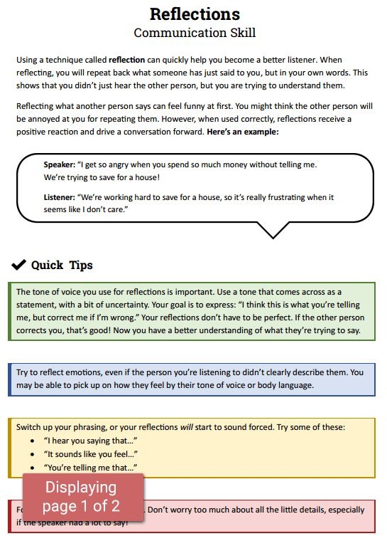 Therapy Aid Worksheets Communication Skills Anger Management Worksheets