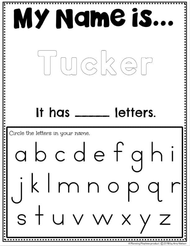 Traceable Name Worksheets Worksheets For Kindergarten