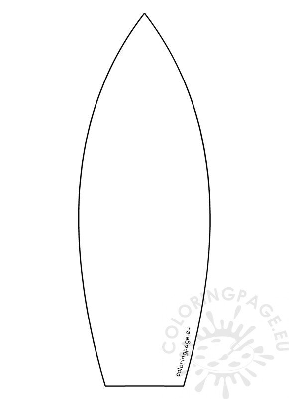 Turkey Feather Template Printable