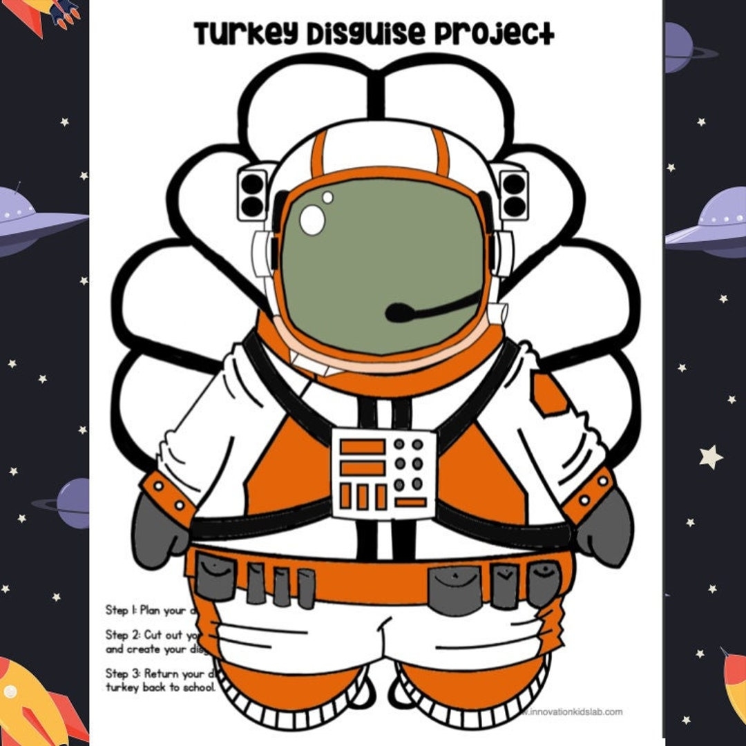 Turkey In Disguise Printable Outfits Mom Wife Busy Life 