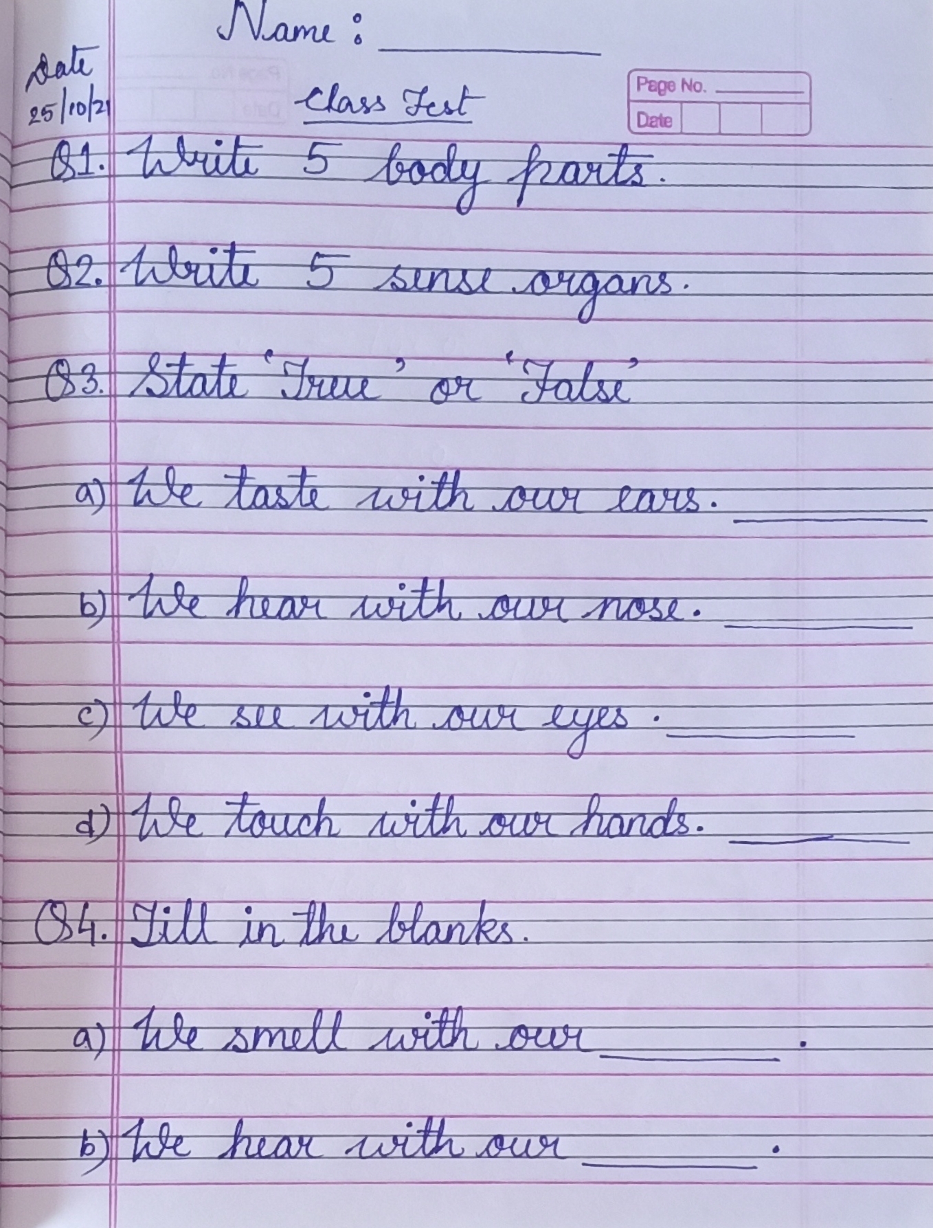 UKG English Worksheets UKG English Question Paper UKG 50 OFF