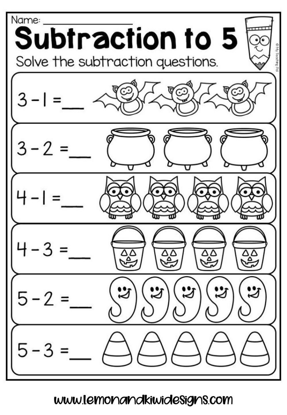Worksheets Of Halloween Math AlphabetWorksheetsFree