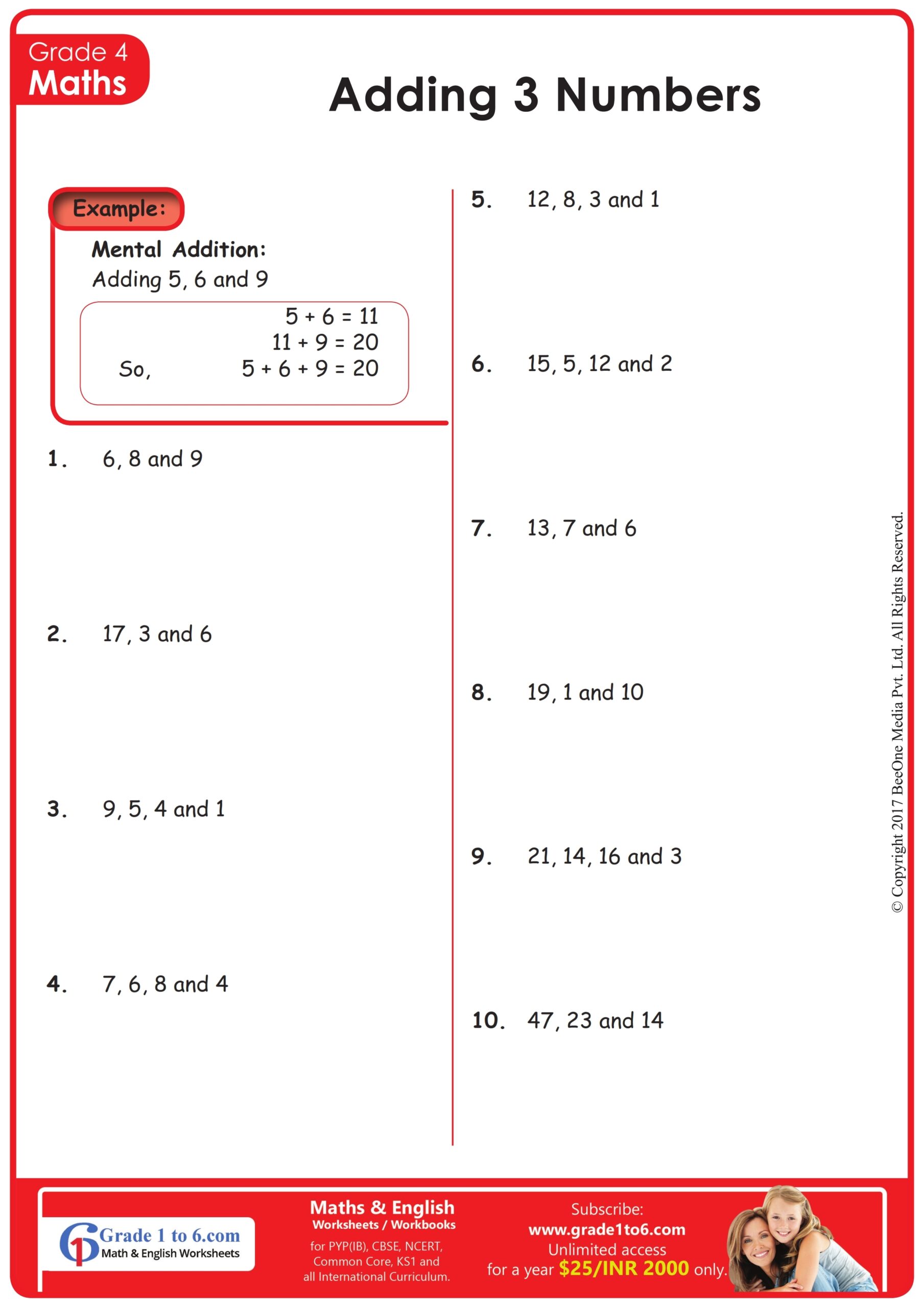Year 6 Mental Maths Worksheets Worksheets For Kindergarten